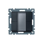 Schneider Electric Merten - KNX Tastsensor bussysteem Semt 2-V Drukknop Antra