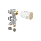 Jaga Konvektco - Pro Ventiel Rad.aansl.combi. m kraan+onderblok Aansl.Set Pro Vlr 15X1 Xd