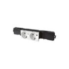 Legrand - VAN GEEL Contactdooscombinatie Snap-On Wcd 2V Ra Wit