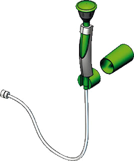 Rada - B-Safety Oog - gelaatdouche B-Safe Wand-/Blad
