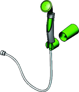 Rada - B-Safety Oog - gelaatdouche B-Safe 45Gr W/B