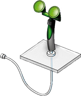 Rada - B-Safety Oog - gelaatdouche B-Safe 45Gr Blad