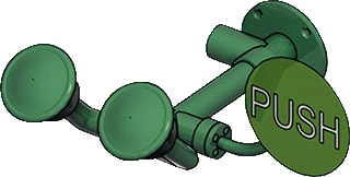 Rada - B-Safety Oog - gelaatdouche B-Safe Wand Opb