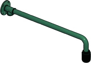Rada - B-Safety Lichaamsdouche (nooddouche) Nooddchcm B-Safe Wand Opb