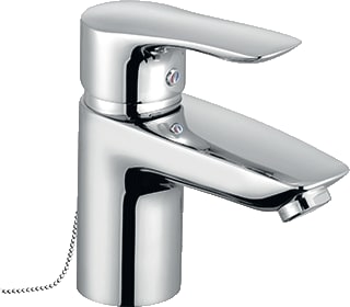 Kludi - Tercio Wastafelmengkraan (opbouw) wastmkr tercio +kett c