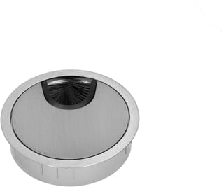 OCS - A Kabeldoorvoering voor meubel Bureaudv I 80Mm Rvs