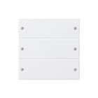 Gira - Systeem 55 Toets bussysteem Wipset 3-Voud Zwg 55 Knx