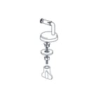 Pressalit - Toebeh./onderdelen v closetzitting Tbv Pressalit 2000/T2