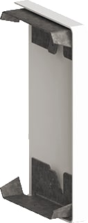 Legrand - VAN GEEL GWO Snap on Eindschot wandgoot/zuil Snap 85X50 Wt