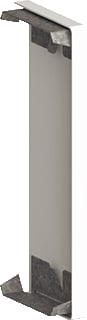 Legrand - VAN GEEL GWO Snap on Eindschot wandgoot/zuil Snap 130Ax50 Wt