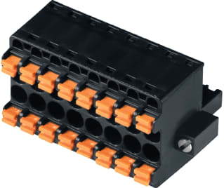 Weidmüller - Kabelconnector v printplaatconnect. BLDF 5.08/02/180F SN BK BX