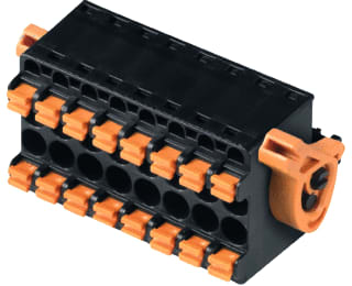 Weidmüller - Kabelconnector v printplaatconnect. BLDF5.08/08/180LR SN BK BX