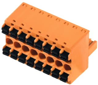 Weidmüller - Kabelconnector v printplaatconnect. BLDF 5.08/04/180 SN OR BX