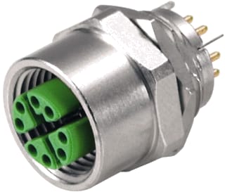 Weidmüller - Ronde connector, inbouw (PCB) 1324010000