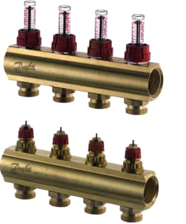 Danfoss - Verdeler voor hydronische circuits 088u0524
