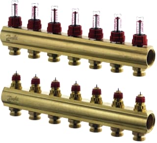 Danfoss - Verdeler voor hydronische circuits 088u0527