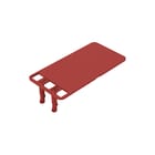 Wago - Winsta Midi 770 Codering rijgklem Markeringsschild Rood