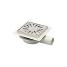 Aquaberg - 4016 Vloerput met 1 aansluiting vloerput 146 zu rvs304 frs