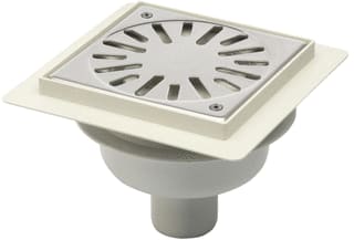 Aquaberg - 4015 Vloerput met 1 aansluiting Vloerput 146 Ou Rvs316 Fs