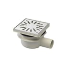Aquaberg - 4616 Vloerput met 1 aansluiting vloerput 146 zu rvs316 rs