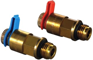 Oventrop - Toebeh./onderdelen v regelafsluiter Set Meetnippels 1/4" Bu