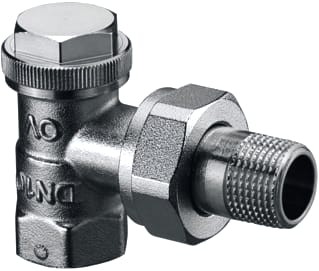 Oventrop - Combi 3 Radiatorvoetventiel Dn15 Ha 1/2 Cmb3