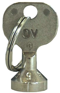 Oventrop - Toebeh./onderd. radiatorappendage Sleut Av6-Vent