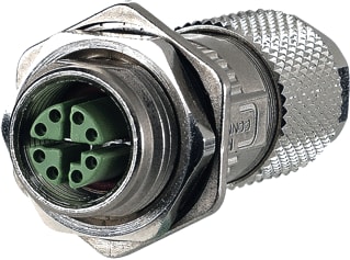 Metz Connect - BTR Modulaire connector m12 jack met flens