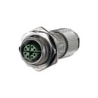 Metz Connect - BTR Modulaire connector m12 jack met flens