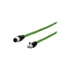 Metz Connect - BTR Patchkabel twisted pair v industrie M12 D - Rj45 2M
