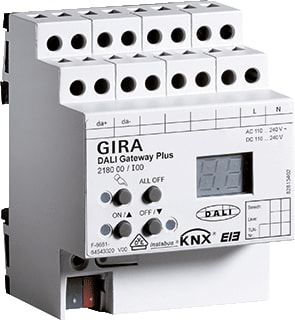 Gira - KNX DIN-rail Dimmer Dali-Gateway Plus Dra Knx