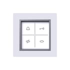 Siedle - Access ZAM Functiemodule voor deurstation toestweergave zilv 087921