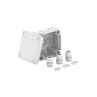 OBO - T-Box Opbouwdoos wand/plafond 114x114x57 pp m20 3 wartel 3 moer (per zak van 5 stuks)