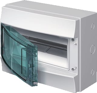 ABB - Mistral 65 Groepenkast, leeg Mistral65 Verd. 12 Mod.Tr.
