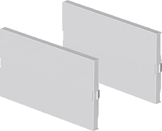 ABB - Mistral 65 Afdekprofiel voor kast/lessenaar Centr.Inzetst. Blind, 18M
