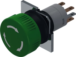 EAO - Serie 51 Noodstop compleet 51-253.0225