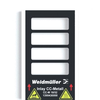 Weidmüller - Toebehoren/onderdelen fax/printer/all-in-1 INLAY CC-M 18/52