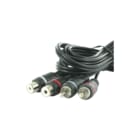 Golden Note - Audio Geconfectioneerde AV-kabel Audiokabel 4202N Bl Br