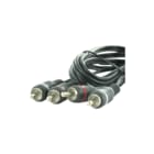 Golden Note - Audio Geconfectioneerde AV-kabel Audiokabel 4213N Bl Br
