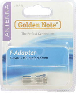 Golden Note - Antenne Toebeh./onderdelen v geluidssysteem Adapter 1685 Bl Br