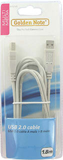 Golden Note - USB Geconfectioneerde AV-kabel Kabel 8732 Bl Br