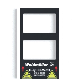 Weidmüller - Toebehoren/onderdelen fax/printer/all-in-1 INLAY CC-M 58/35