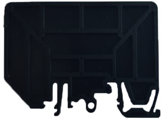 Weidmüller - Eindplaat rijgklem Wap Wsi4/2 Ds50