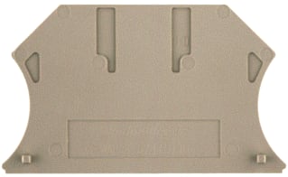 Weidmüller - Eindplaat rijgklem 1107780000 DS50
