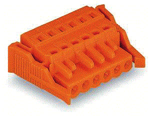 Wago - Kabelconnector v printplaatconnect. kablcon 23131103704703500