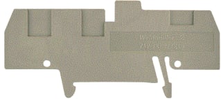 Weidmüller - Eindplaat rijgklem 1688300000 DS50