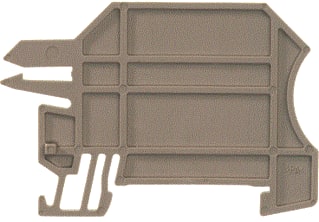 Weidmüller - Eindplaat rijgklem Pltrgk Whp2.5-35N/10X3 Ds20