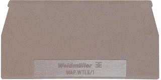 Weidmüller - Eindplaat rijgklem 1068300000 Ds20
