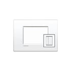 Bticino - LivingLight Air Afdekraam schakelmateriaal Afdkrm Btlnc4826Bn