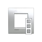 Bticino - LivingLight Air Afdekraam schakelmateriaal afdkrm btlne4802m3te